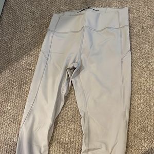 Taupe lululemon leggings size 10